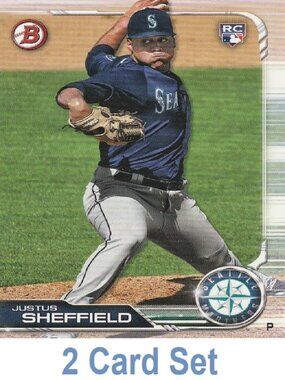 Justus Sheffield Baseball Card Collection
